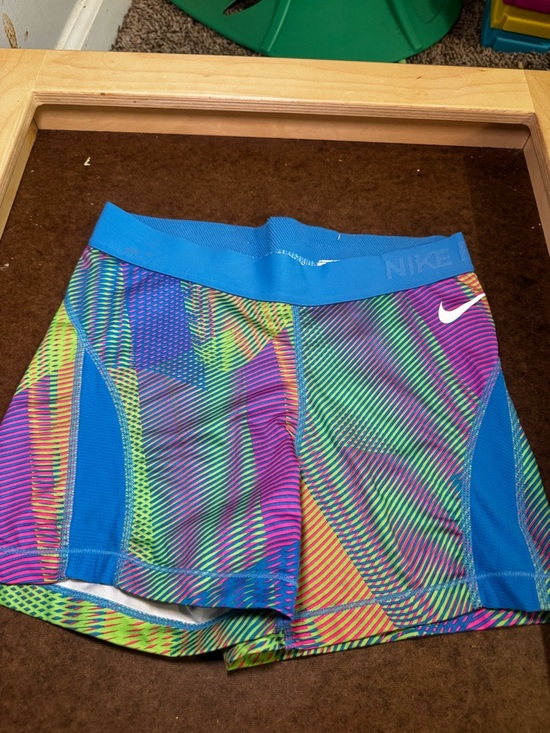 Nike Pants - Nike Pro Light Blue Performance Shorts